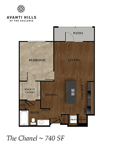 Floor plan A1 Chanel