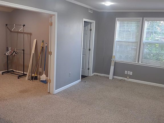 Back living area with laundry room