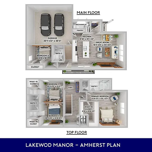 Floor plan Amherst