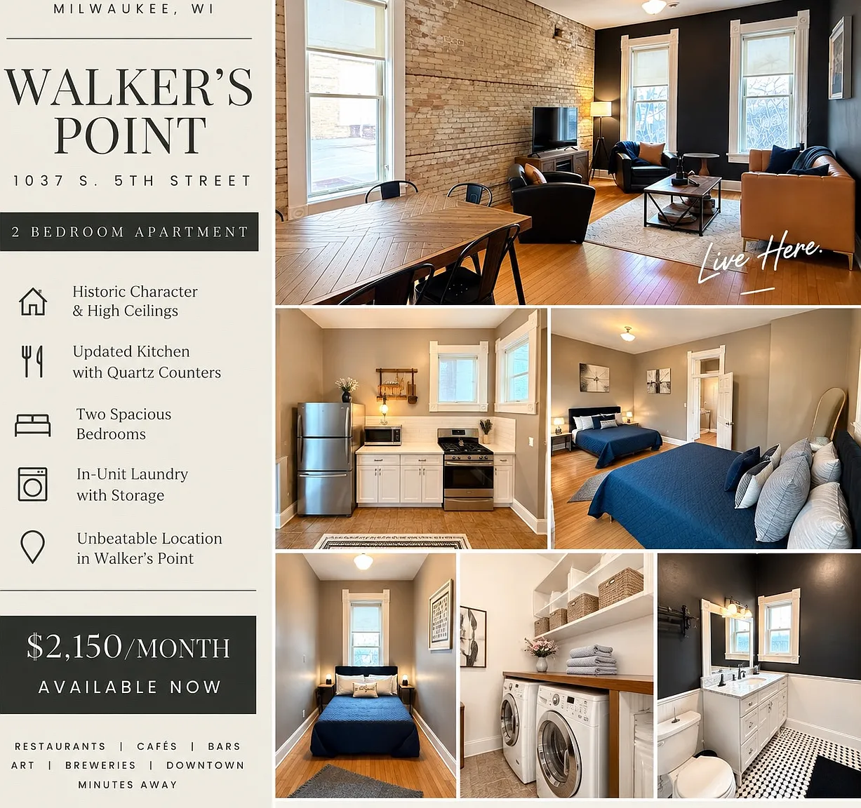 2 bed, 1200 sqft, $2,150 — Photo 3