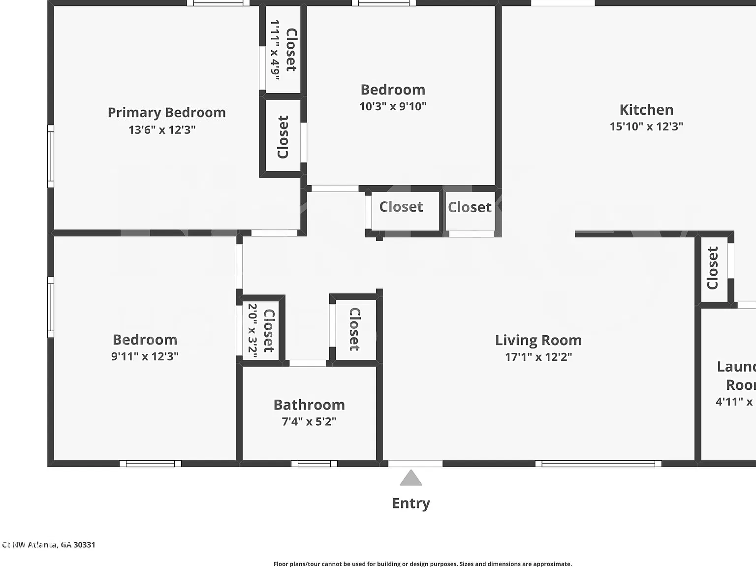 3 bed, 1.0 bath, 1025 sqft, $1,660 — Photo 2