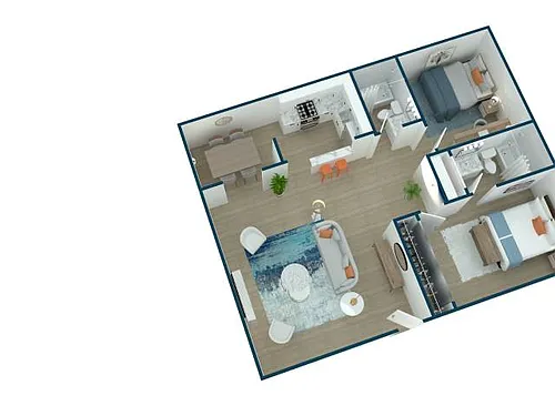 Floor plan Dorm