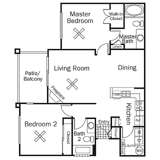 Floor plan B1