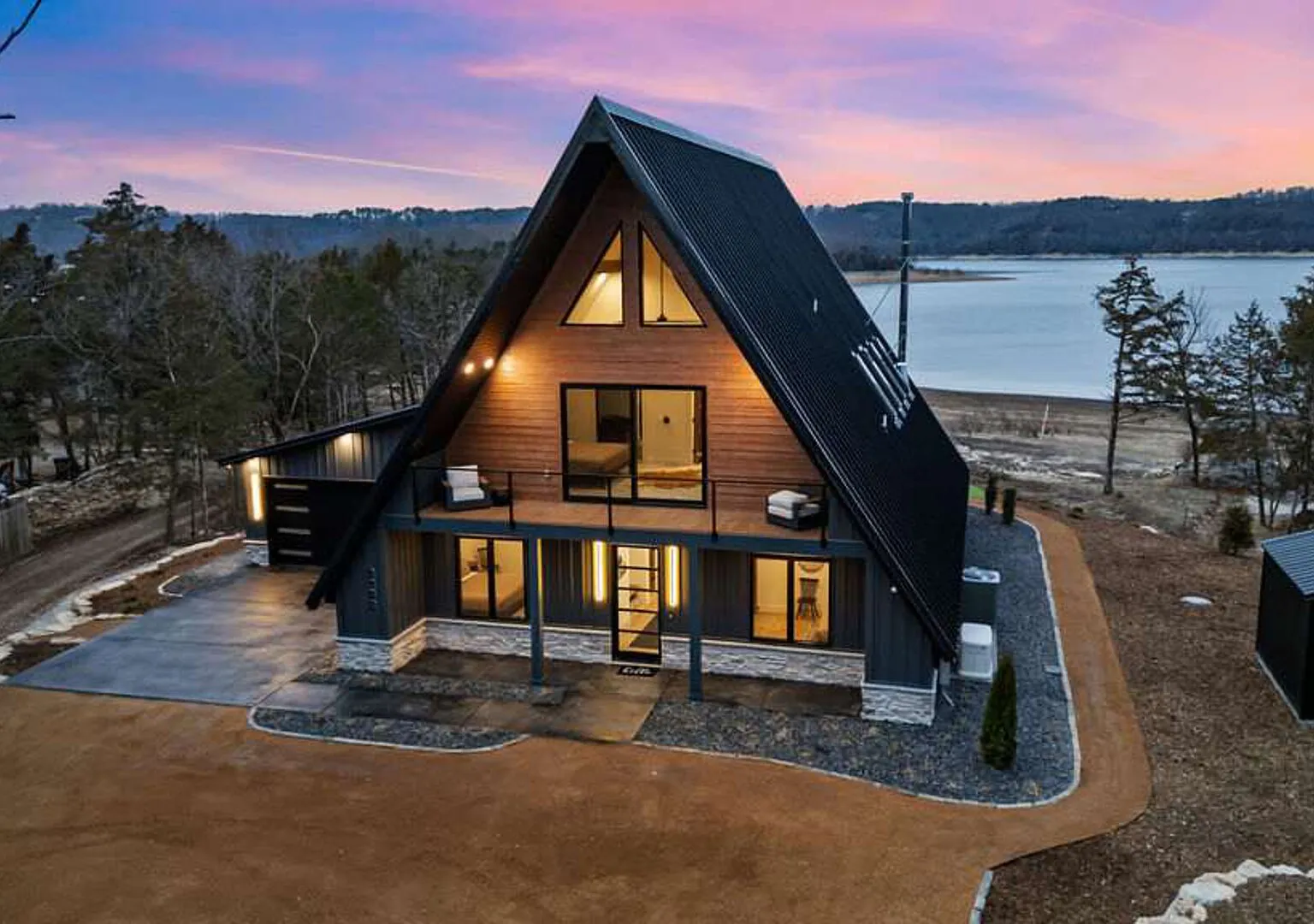 AFrame at Beaver Lake |Hot Tub. Epic Patio & Views — Photo 1