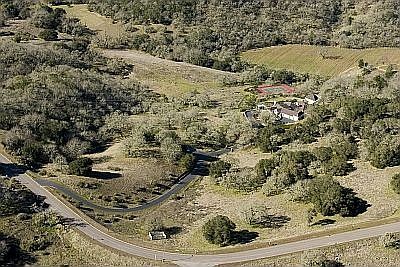 Set far off the road