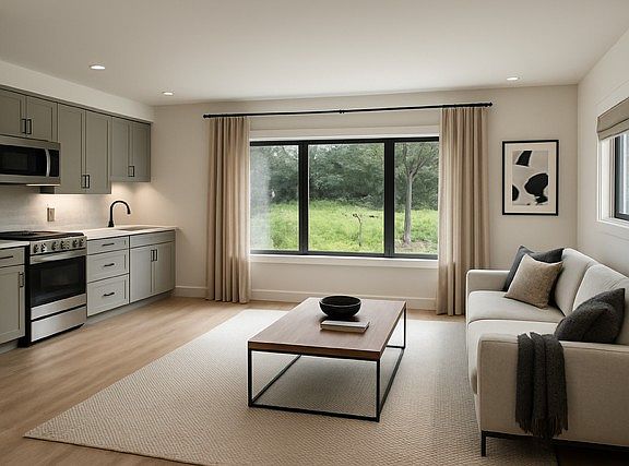 Living Space Virtually Staged