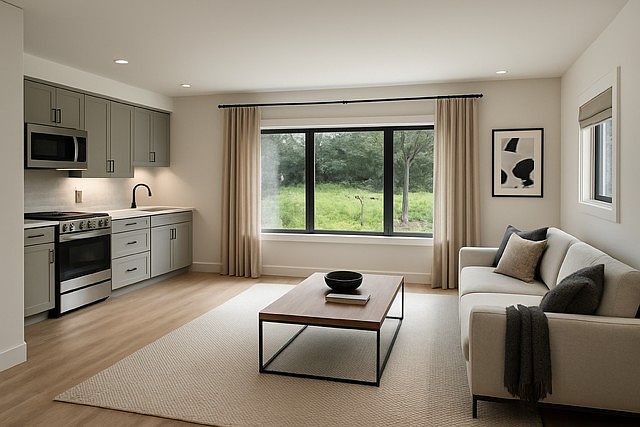 Living Space Virtually Staged