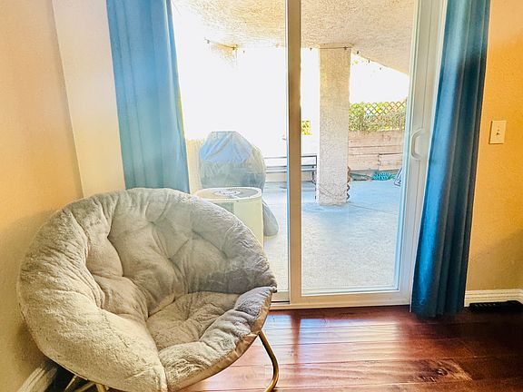 Comfy chair in the bedroom