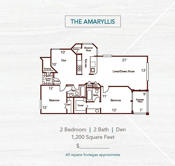 Floor plan The Amaryllis Upgrade