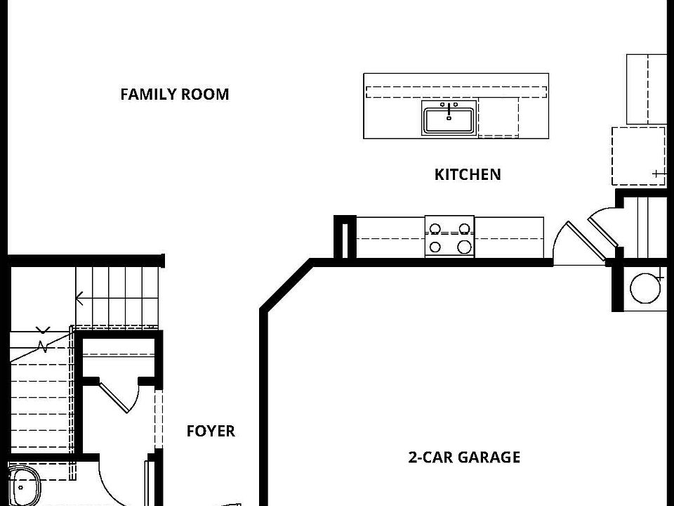 First floor layout of the Shelby.