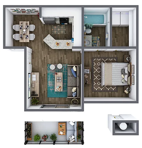 Floor plan A1