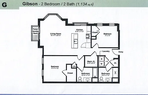 Floor plan GIBSON