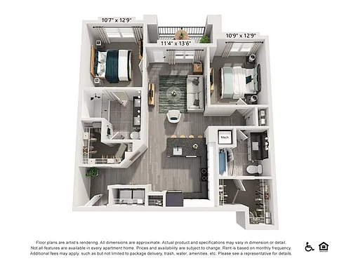 Floor plan B0A