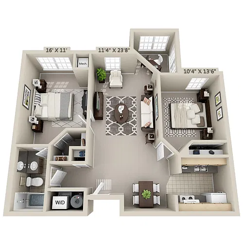 Floor plan Radford