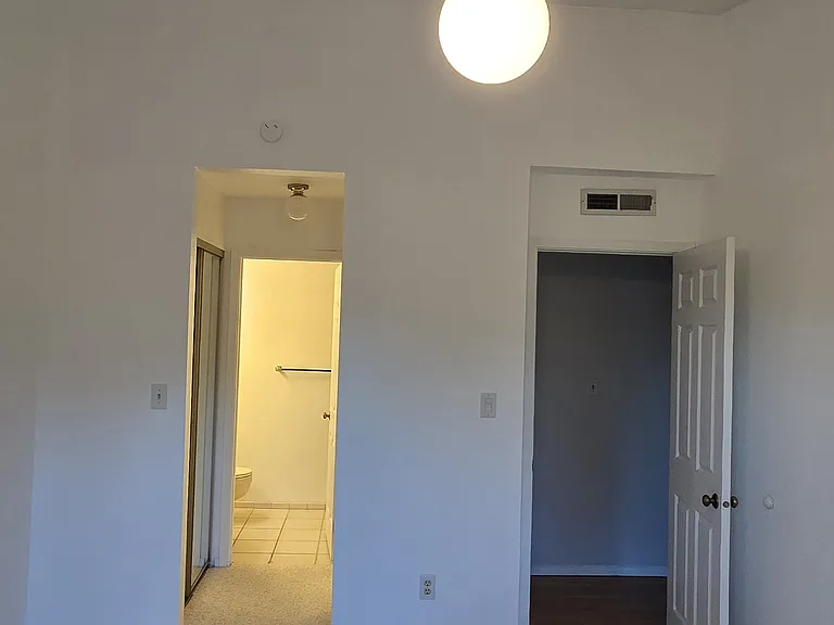 Bed #1 with two closets