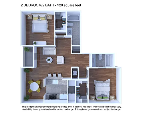 Floor plan 2X2