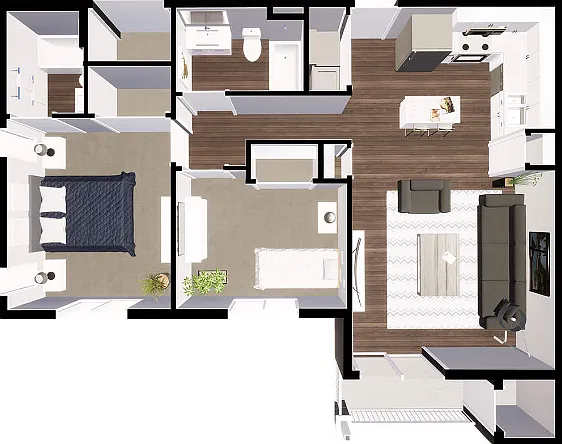 2.2.3 floor plan Millpond