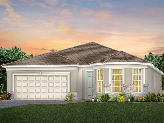 Palmary Exterior FM2 with Stone