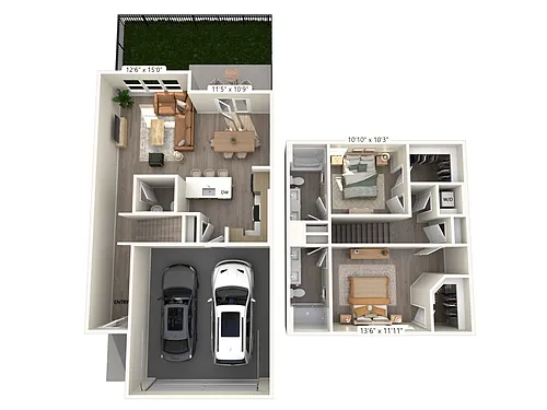 Floor plan B3T