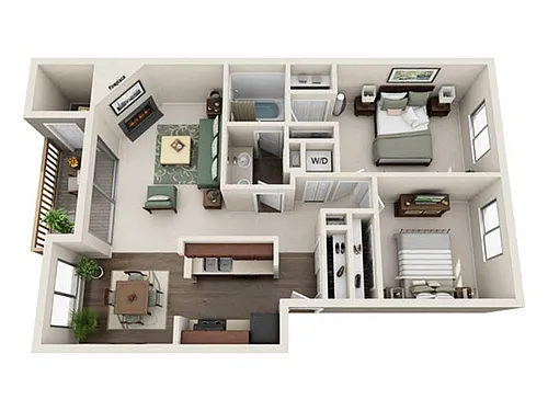 Floor plan 2X1