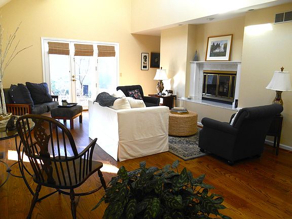 Sliders Lead to Wrap Around Patio