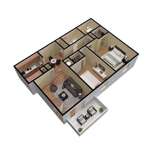 Floor plan B1R