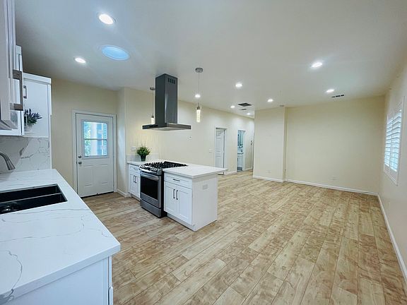 Kitchen view after entering the main entrance