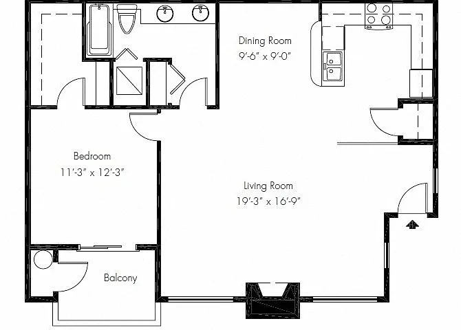 Floor plan Camden