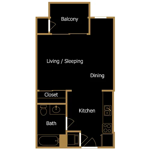 Floor plan Plan K