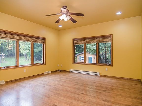 First floor den family room or potential 4th bedroom  Nine foot ceilings