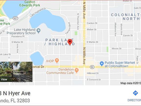 Park Lake neighborhood