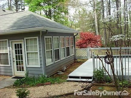 florida room outside view, deck