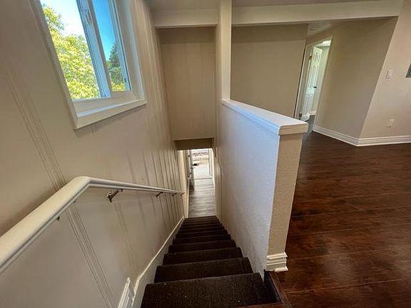 Stairway entrance into unit