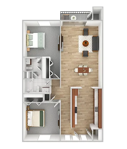 Floor plan Sandbar