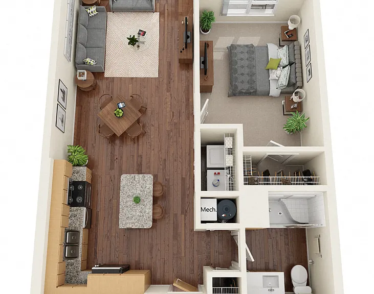 Haven at Congaree Pointe 55+ Apartments — Photo 29