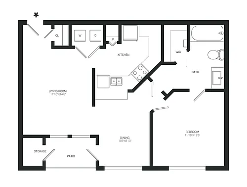 Floor plan Woodhollow