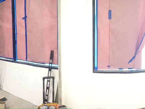 Huge windows throughout