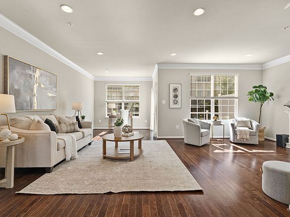 Large open living room