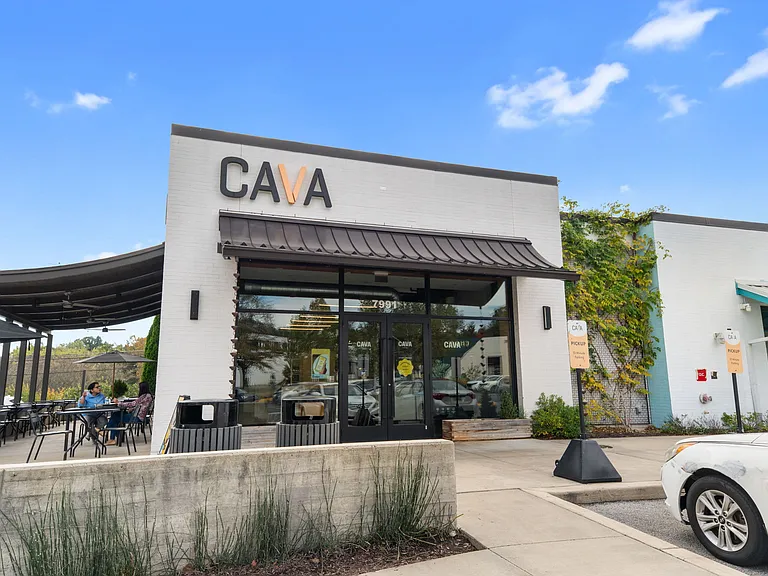 Cava Restaurant just 10 minutes away in Cabin John Shopping Mall