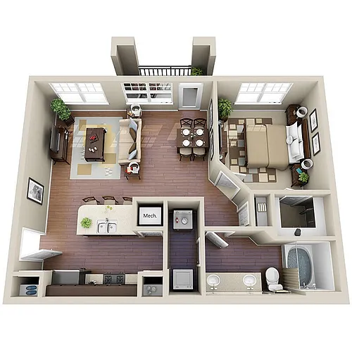 Floor plan A3HC