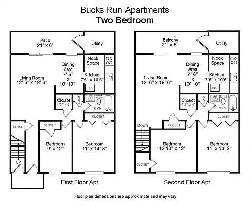 Floor plan 5 Room 2 Bedroom