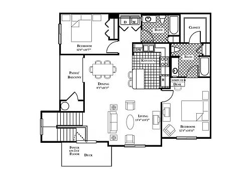Floor plan Versilia