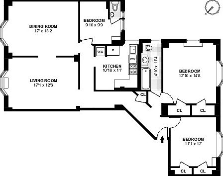 2nd image of 520 Cathedral Pkwy #3A