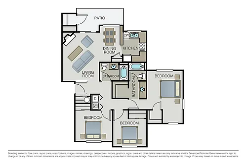 Floor plan Plan 3A