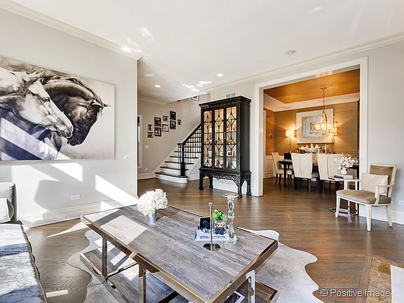 Wide staircase 