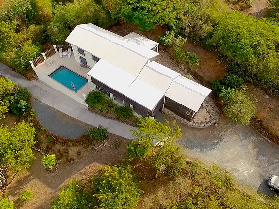 Aerial View of House