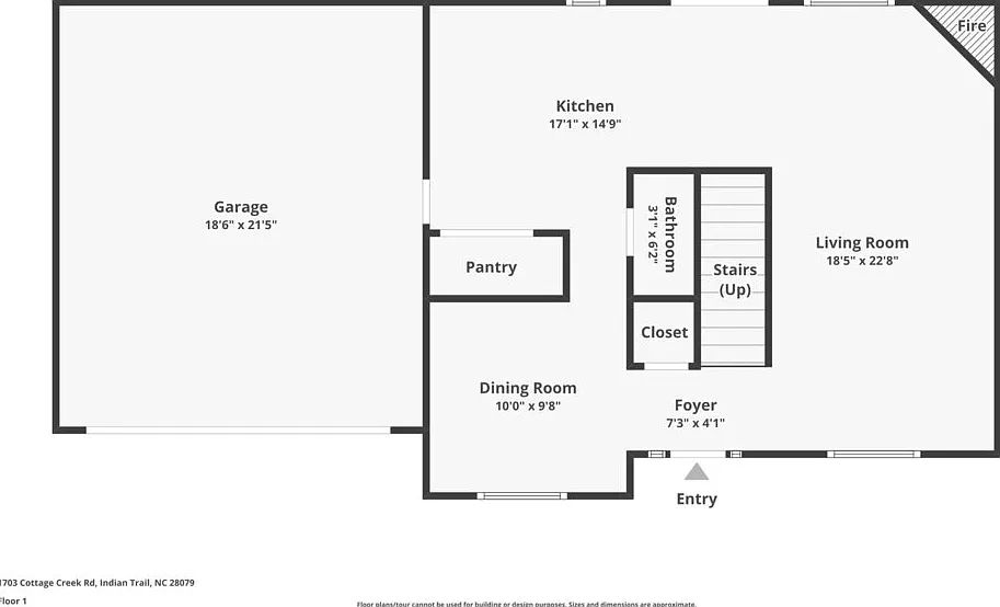 3 bed, 2.5 bath, 1809 sqft, $2,215 — Photo 2