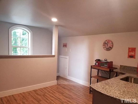 Entry into kitchen from stairs
