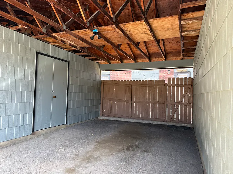 Carport with Storage