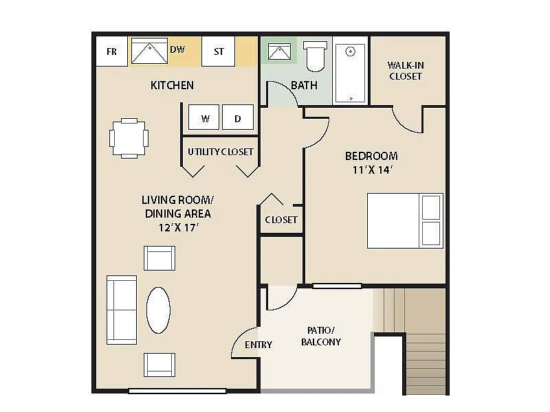Floor plan Sunflower